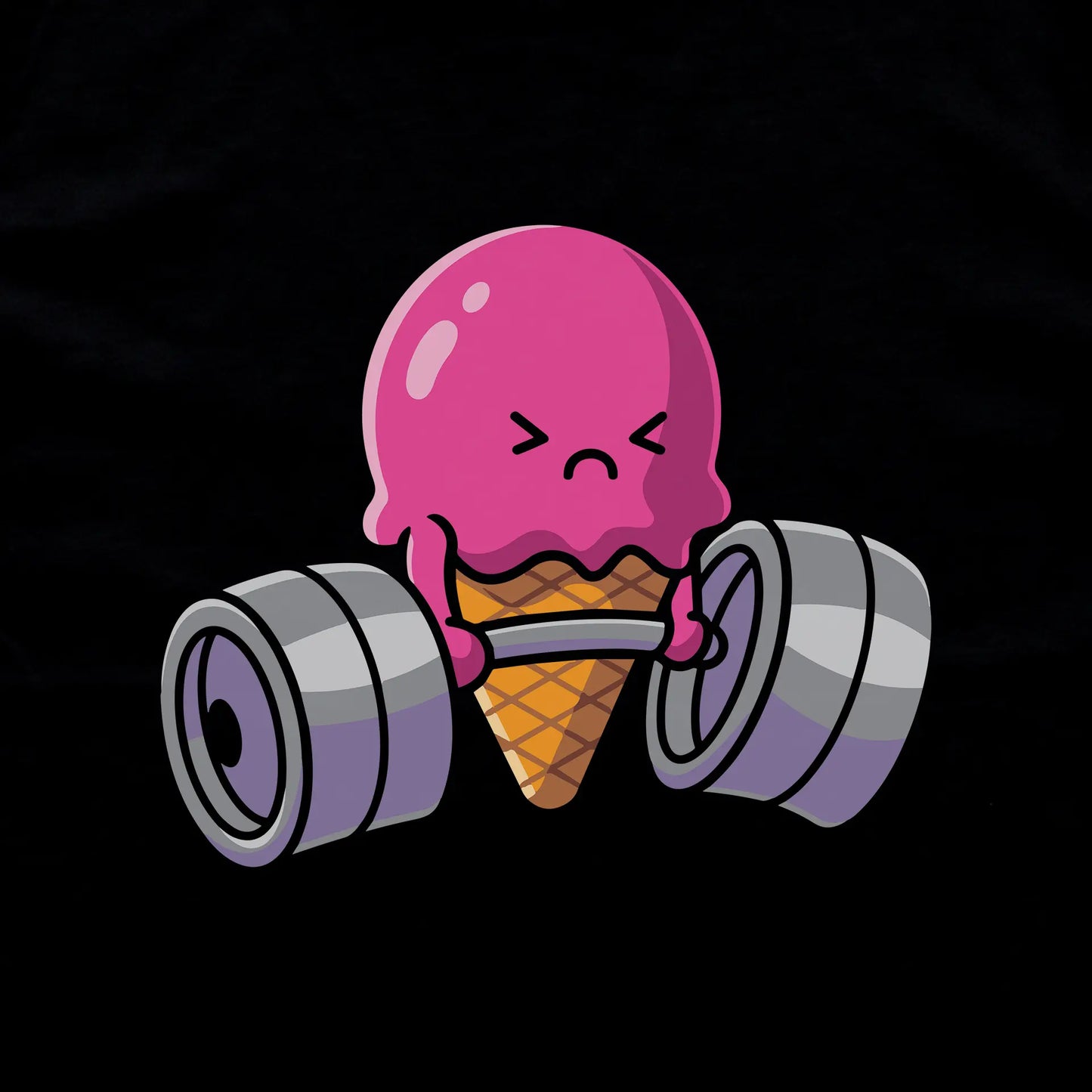 Ice cream cone workout