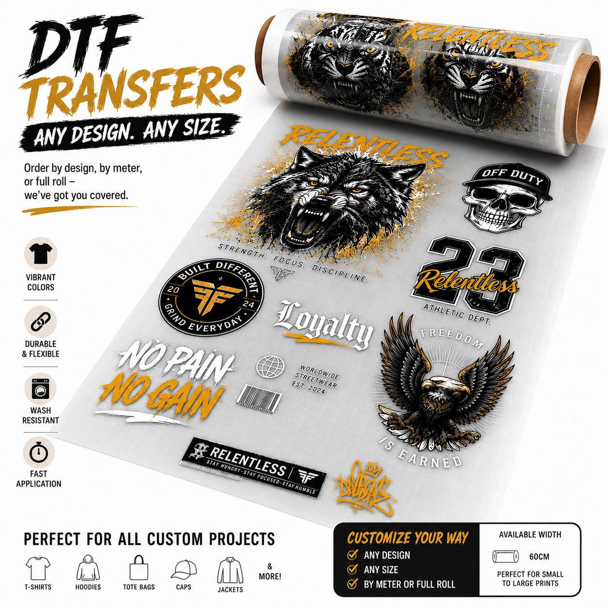 DTF transfer Roll