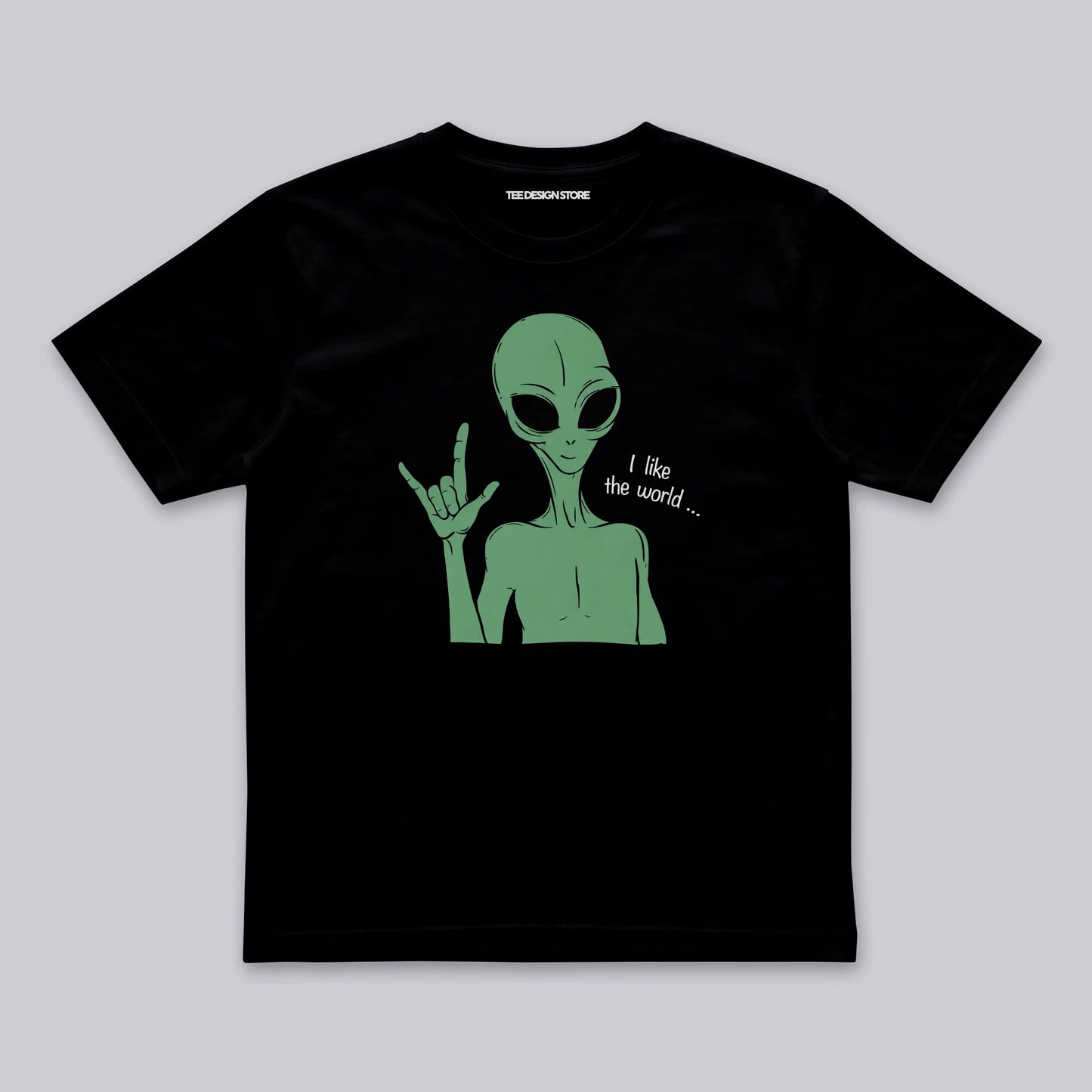 Alien like the world