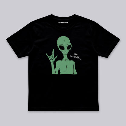 Alien like the world