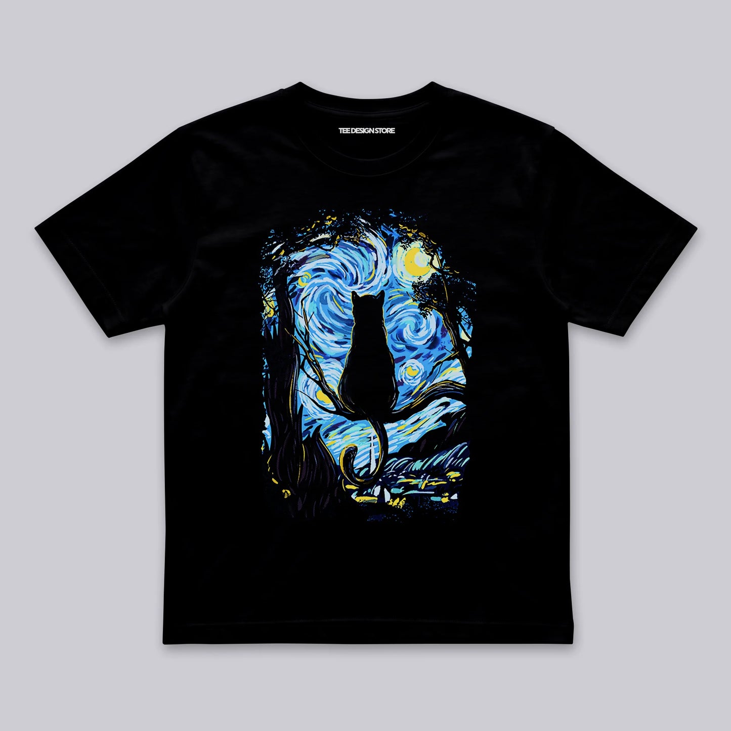 Cat in the night