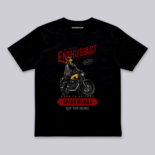 Custom racing club biker