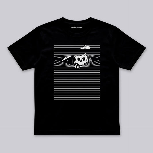 Grim reaper peeking