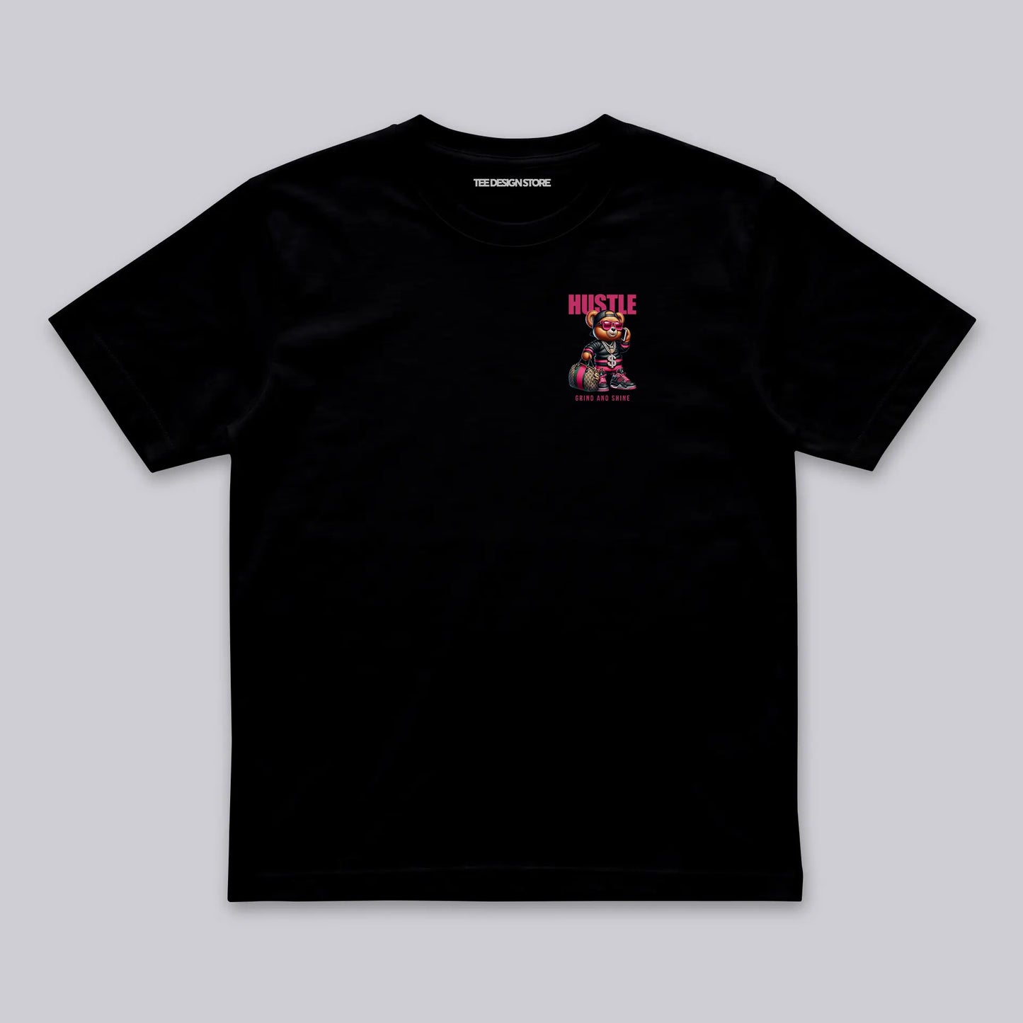 Hustle bear pink