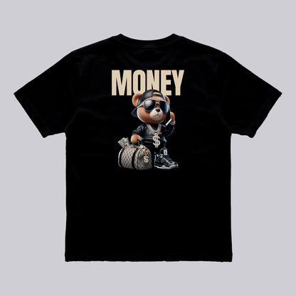 Millionaire bear money brown