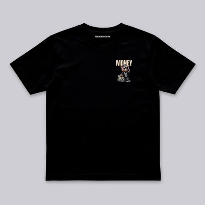 Millionaire bear money brown