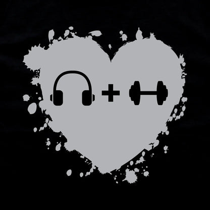 Music and workout in my heart