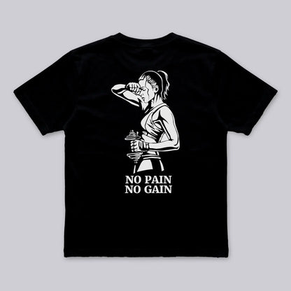 No pain no gain girl