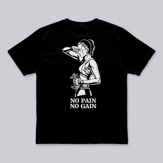 No pain no gain girl