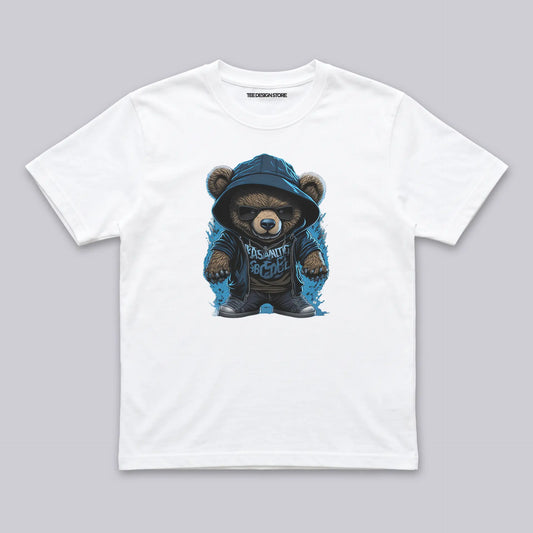 Teddy Bear blue jacket